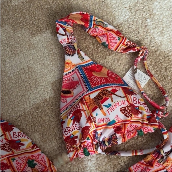 Colorful Patterned Bikini Set - Picture 5 of 5